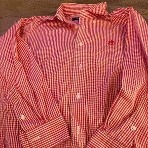 Boys Brooks Brothers Red Button Down, Size Small